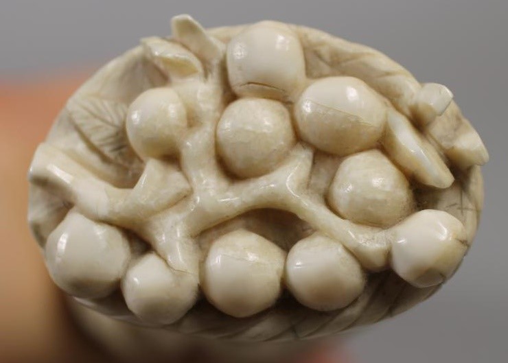 A JAPANESE ONE PIECE IVORY FIGURE Image