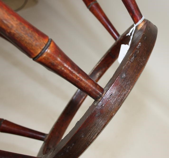 A GEORGIAN BEECH BABY WALKER Image