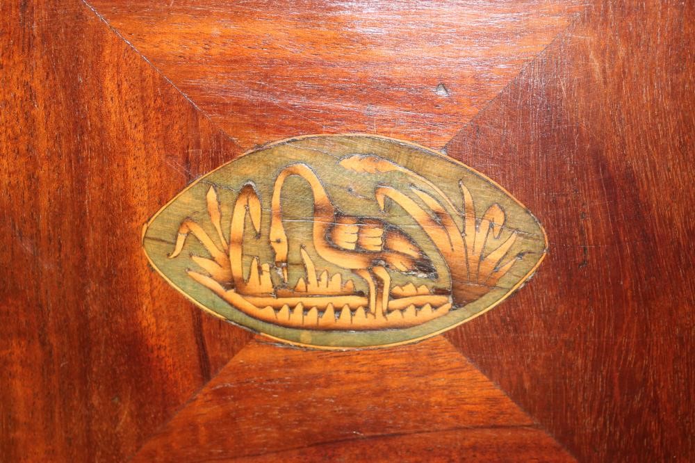 A MAHOGANY LONGCASE CLOCK signed Halliwell Image