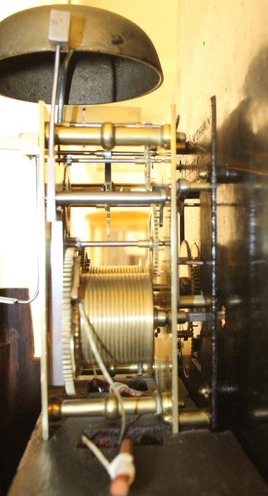 AN OAK LONGCASE CLOCK Image