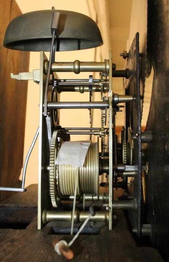 AN OAK LONGCASE CLOCK by J. Collier Image
