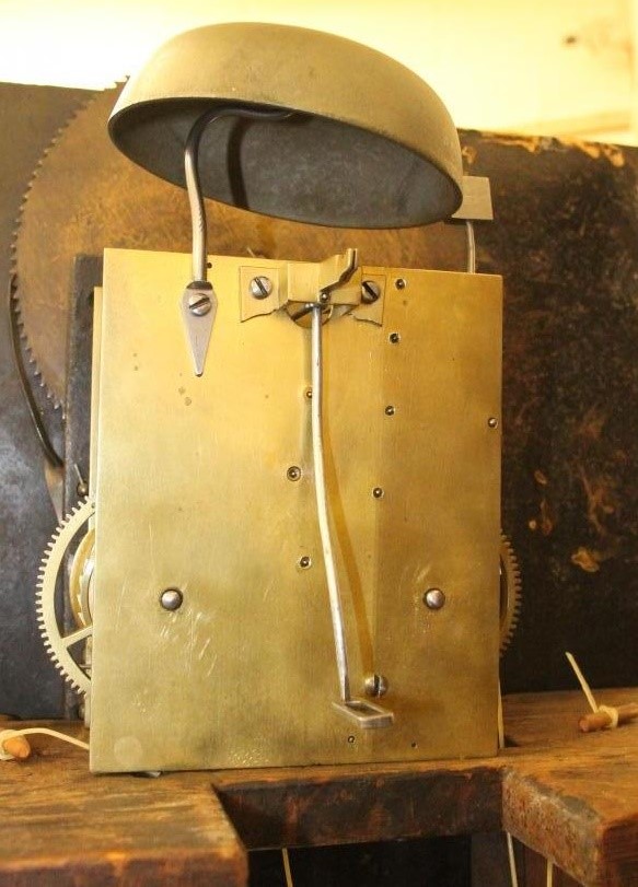 AN OAK LONGCASE CLOCK by J. Collier Image