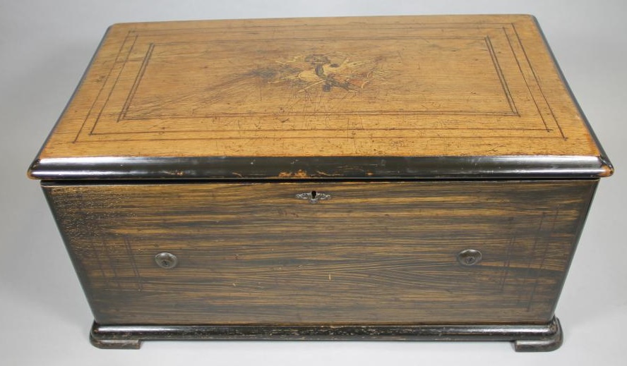 A SWISS MUSICAL BOX Image