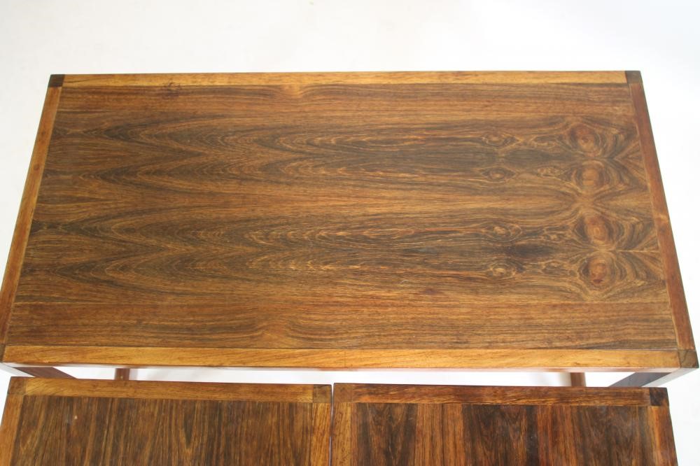 A DANISH ROSEWOOD NEST OF TABLES Image