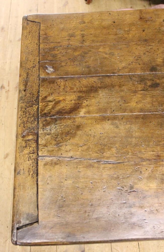 AN OAK REFECTORY TABLE Image