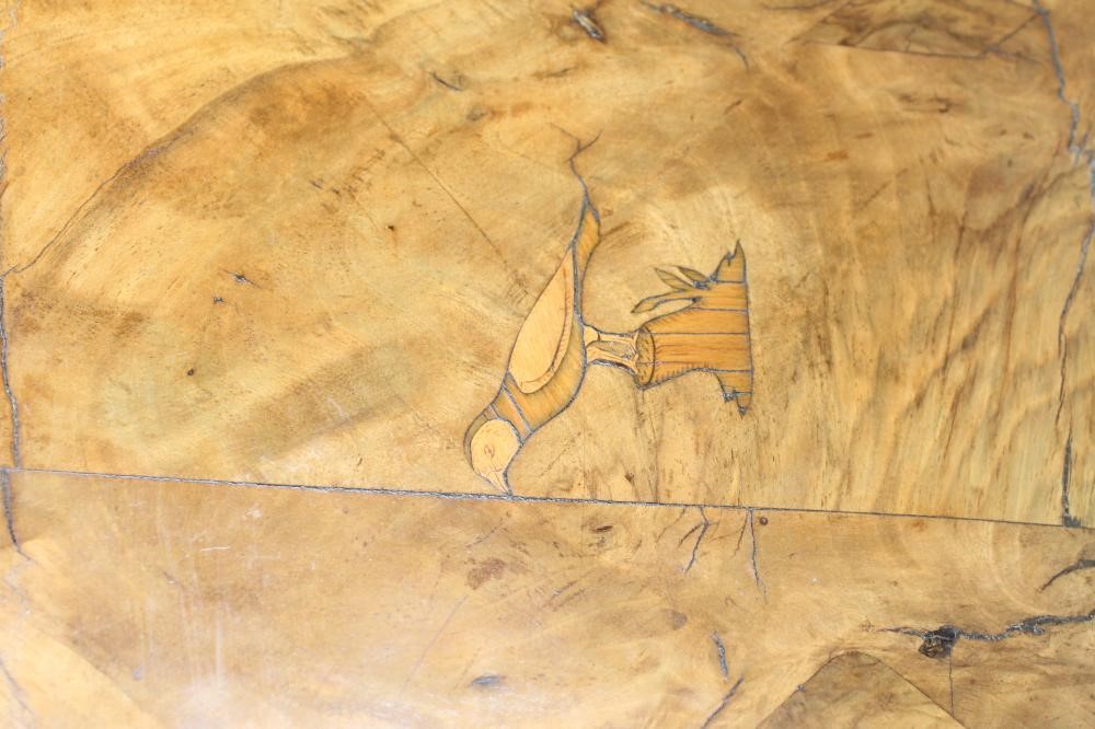 A WALNUT PETITE COMMODE Image