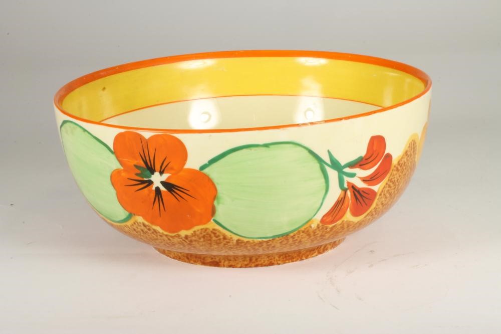 A CLARICE CLIFF NEWPORT POTTERY BIZARRE BOWL Image
