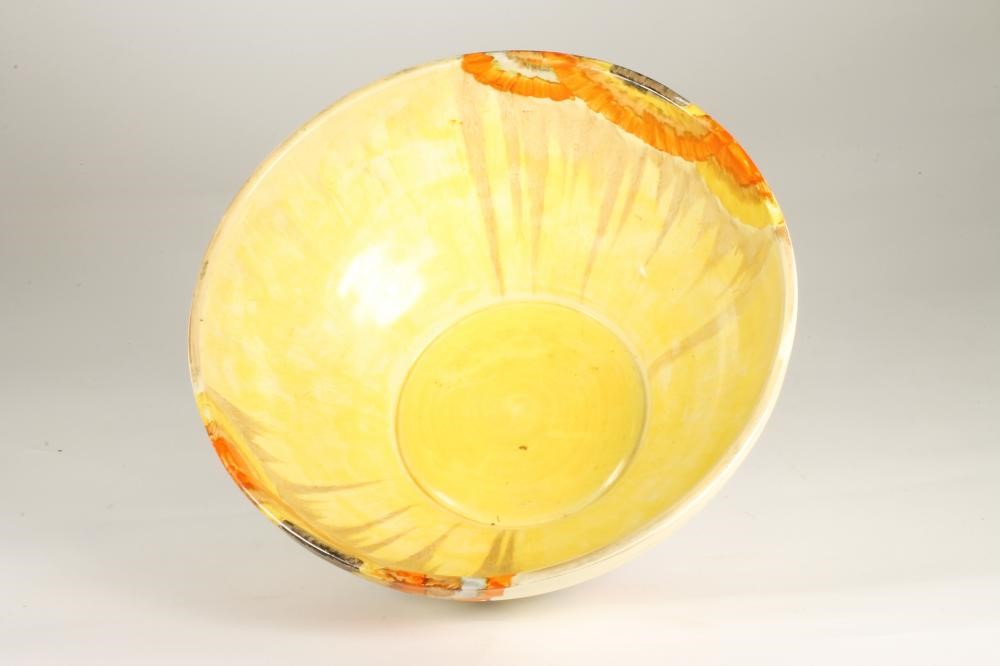 A CLARICE CLIFF WILKINSON POTTERY BIZARRE BOWL Image