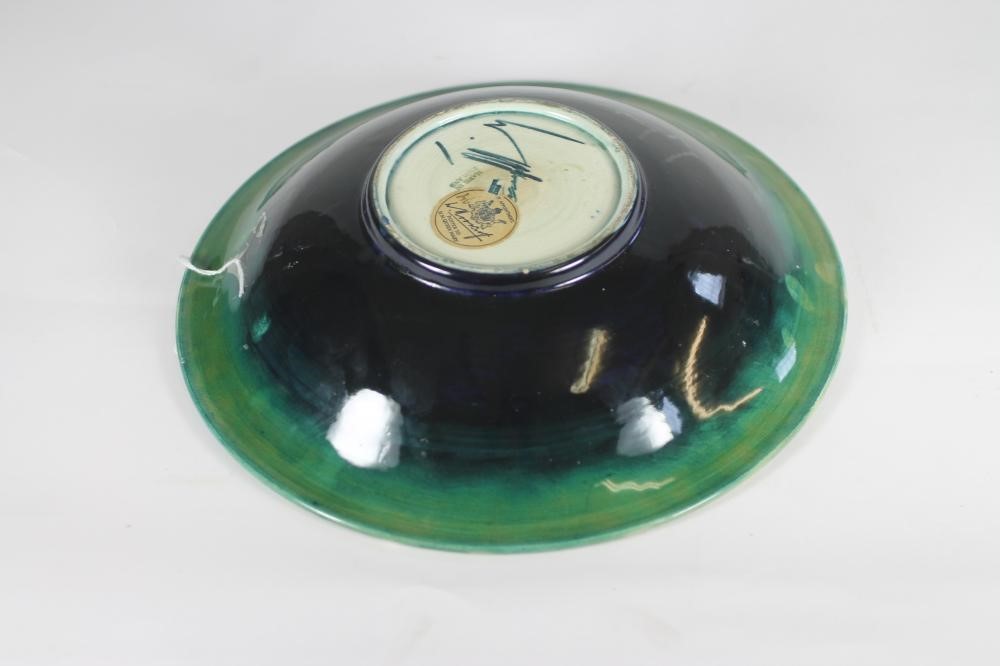 A MOORCROFT POTTERY DISH Image