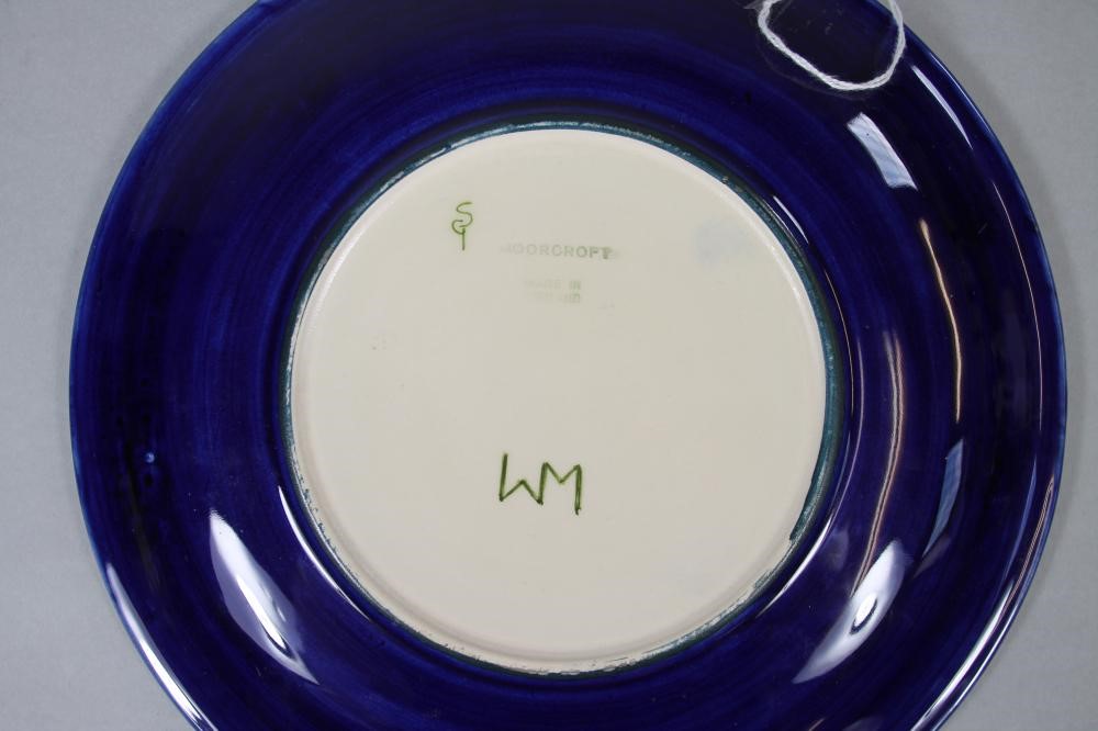 A MOORCROFT POTTERY DISH Image