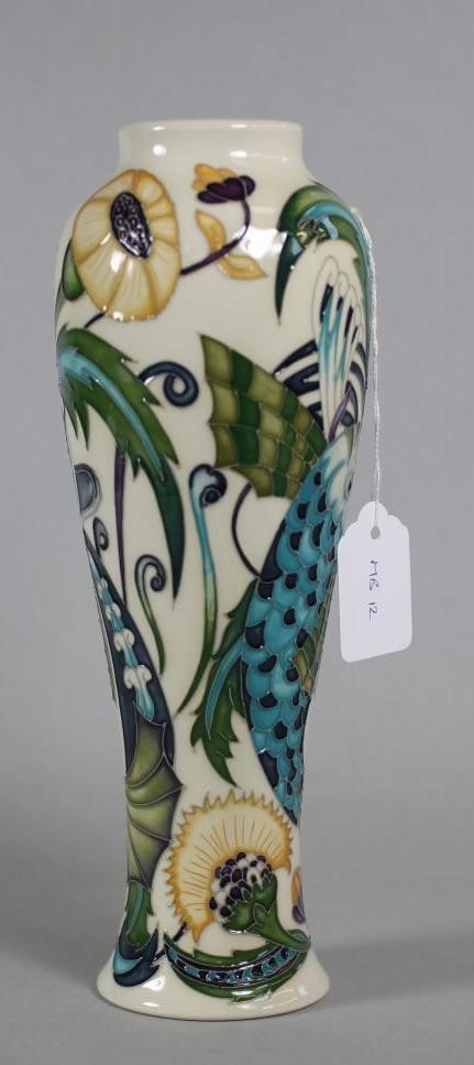 A MOORCROFT POTTERY LIMITED EDITION VASE Image