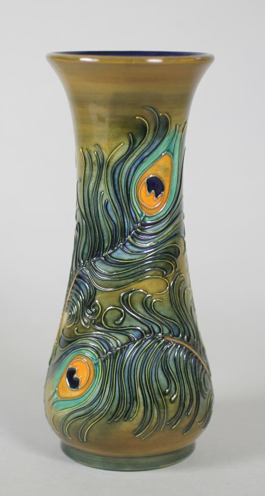 A MOORCROFT POTTERY VASE Image