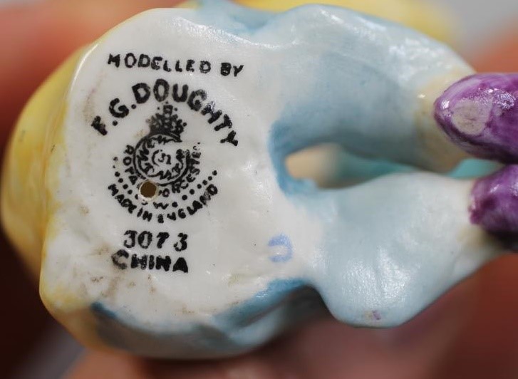 A SHELLEY MABEL LUCIE ATTWELL CHINA FIGURE Image