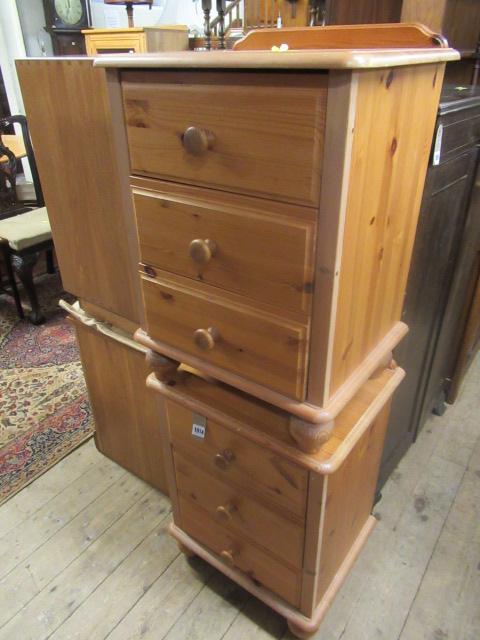 TWO PINE SIDE CABINETS Image