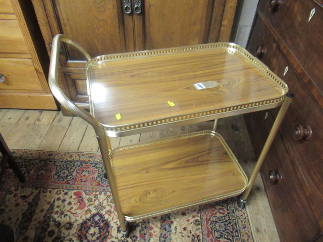 TWO TIER TEA TROLLEY Image