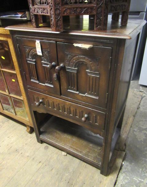 CARVED POT CUPBOARD Image