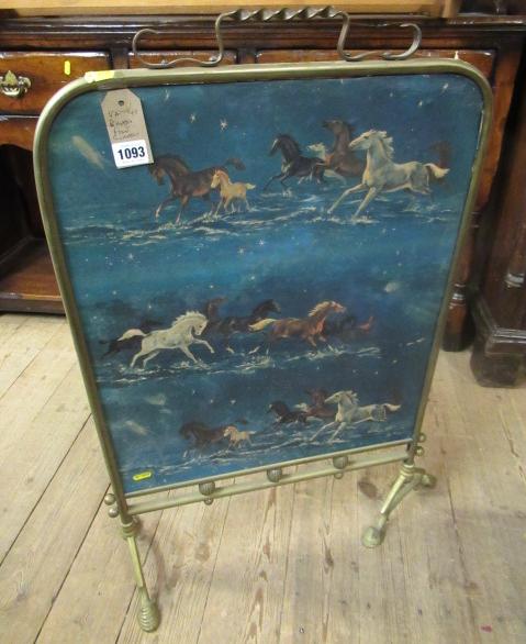 BRASS FIRE SCREEN Image