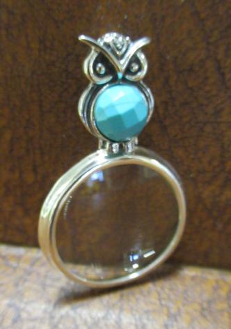 SILVER OWL MAGNIFYING GLASS Image