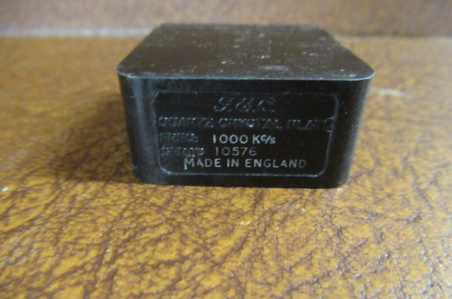 1946 COMPLETE GEC RADIO CRYSTAL UNIT Image