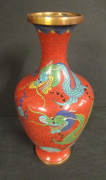 CLOISONNE VASE Image