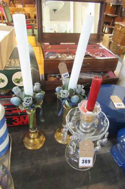 THREE CANDLESTICKS Image
