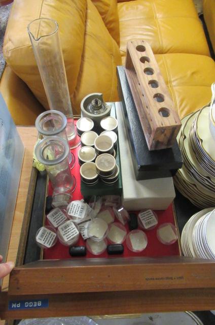 TRAY OF SCIENCE EQUIPMENT Image