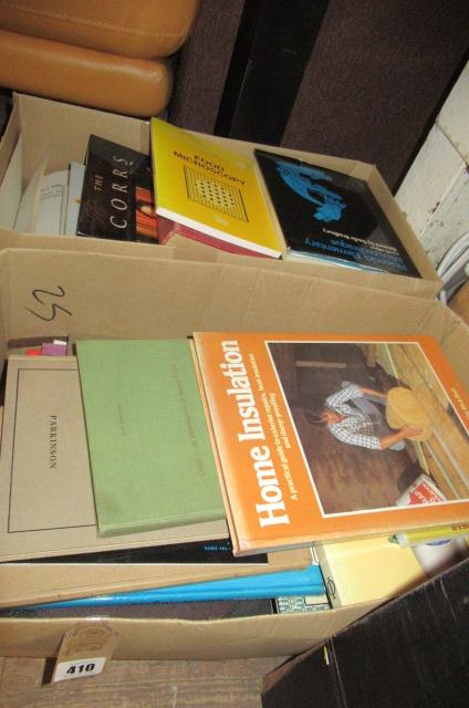 TWO BOXES OF BOOKS Image