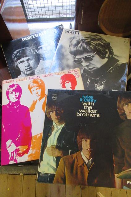 FOUR SCOTT WALKER / WALKER BROS LP RECORDS Image