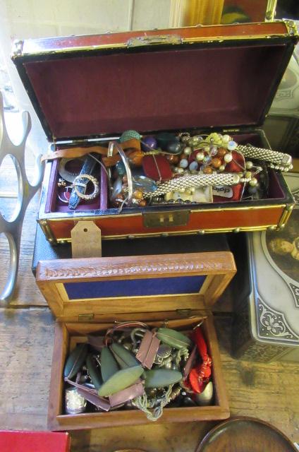 THREE BOXES OF COSTUME JEWELLERY Image