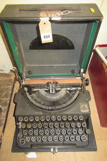 CASED IMPERIAL TYPEWRITER Image
