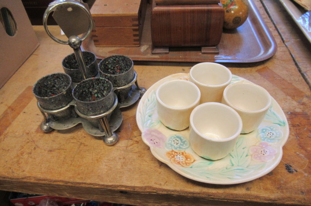 TWO EGG CUP SETS Image