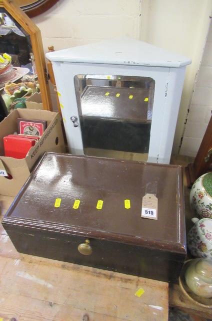 BATHROOM CORNER CABINET AND TACKLE BOX Image