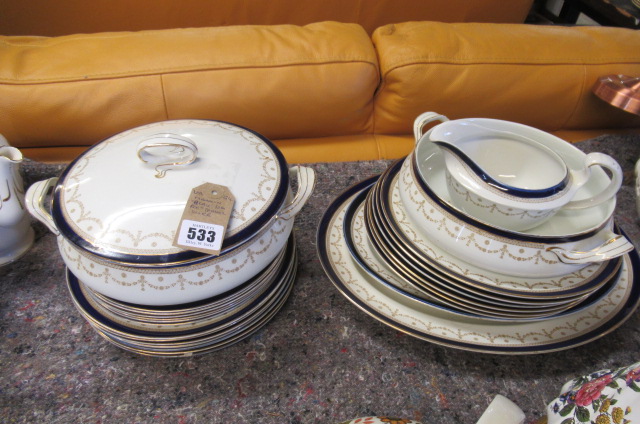 MEAKIN BLEU DE ROI DINNERWARE Image