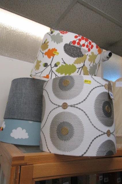 FOUR DECORATIVE LAMP SHADES Image