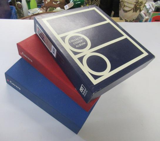 THREE ALBUMS OF FIRST DAY COVERS Image