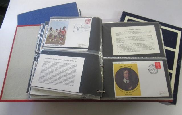 THREE ALBUMS OF FIRST DAY COVERS Image