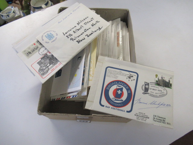 BOX OF FIRST DAY COVERS Image