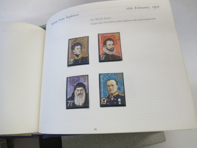 FOUR ALBUMS OF MINT BLOCKS OF STAMPS INCLUDING HIGH VALUE EXAMPLES Image