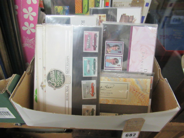 BOX OF ROYAL MAIL STAMP BOOKLETS Image