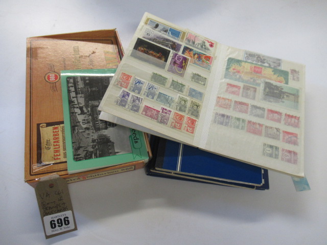 QUANTITY OF STAMPS AND POSTCARDS Image