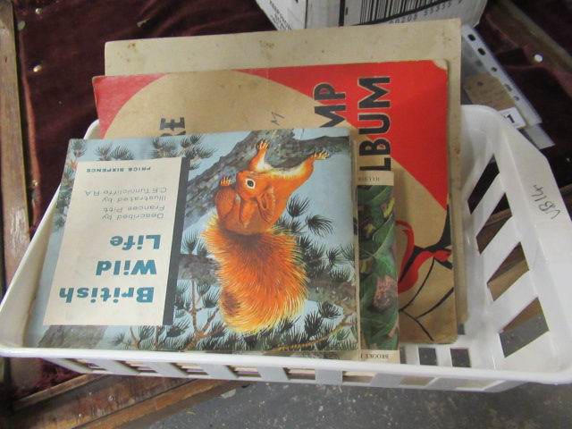 QUANTITY OF CIGARETTE CARD ALBUMS AND DAN DARE STAMP ALBUM Image