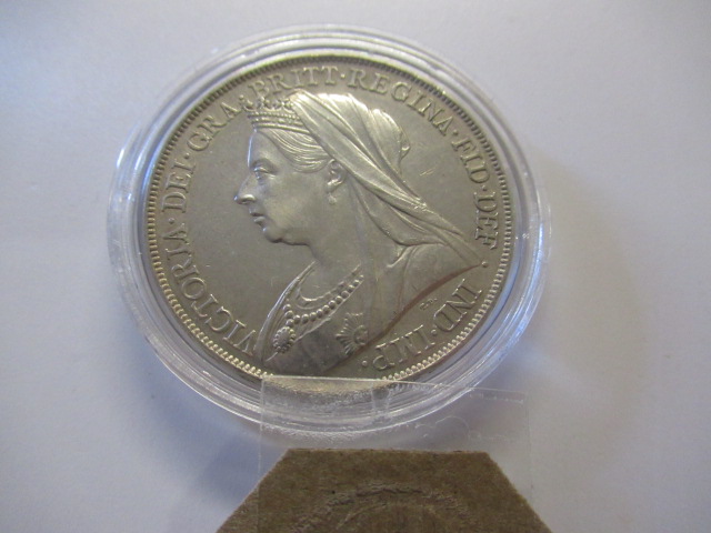 1898 HIGH GRADE SILVER CROWN Image