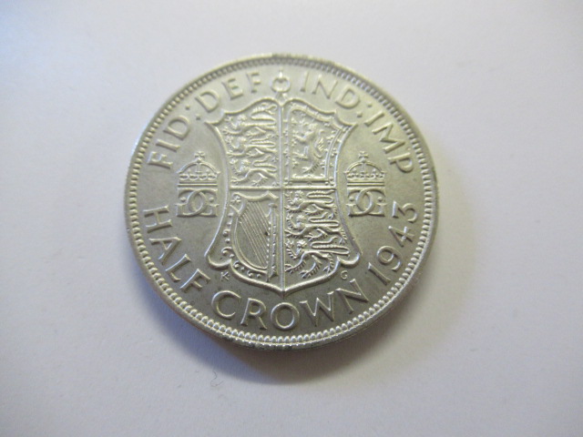 1943 HIGH GRADE HALF CROWN Image