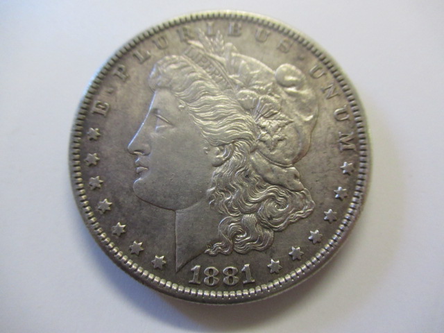 USA 1881 SILVER DOLLAR Image