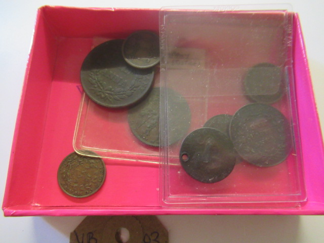 QUANTITY OF EAST INDIA COMPANY ANNA COINS Image