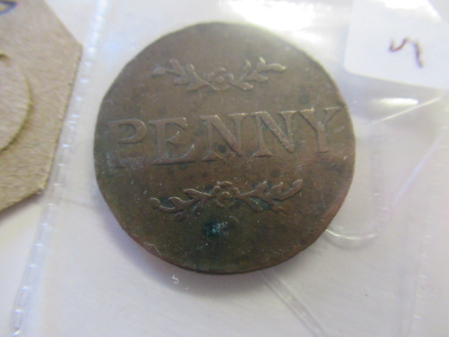 CHRIST HOSPITAL PENNY TOKEN C1800 Image