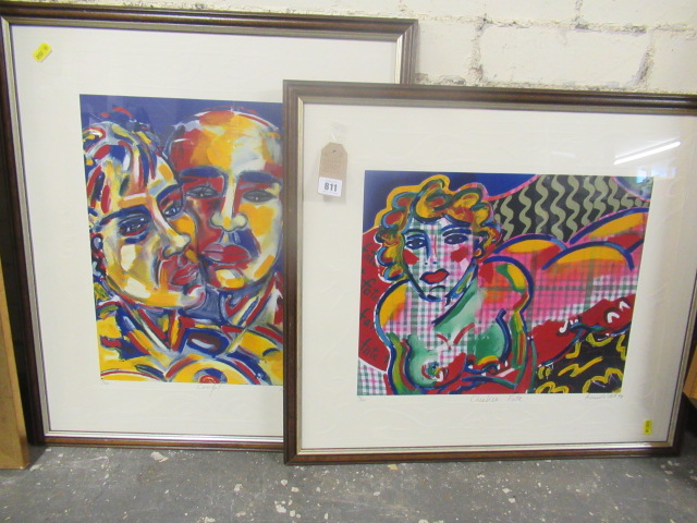 TWO SIGNED AMANDA WATT PRINTS Image