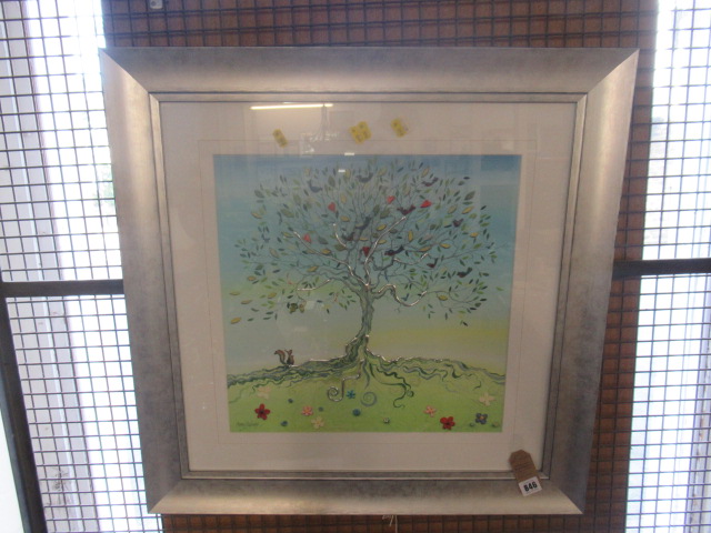 CATHERINE STEPHENSON SQUIRREL AND NUT PICTURE Image