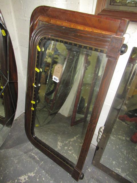 TWO SMALL OVERMANTEL MIRRORS Image