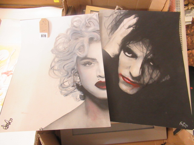 THREE SYLVIA TOO ACRYLICS Image